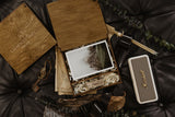 4 x 6 hinged photo box + compartment