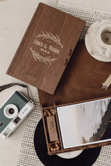 4 x 6 book  photo box + compartment