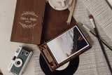 4 x 6 book  photo box + compartment