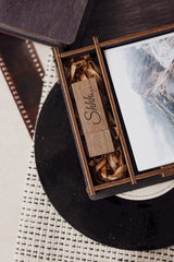 4 x 6 book  photo box + compartment