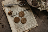Wooden badges