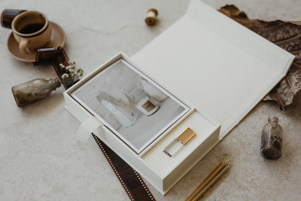 6 x 8 Fabric photo box