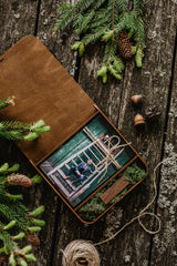 4 x 6 yoga square  photo box + compartment