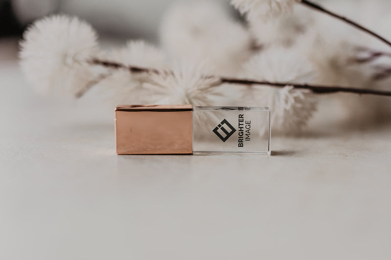 Custom color print on USB or box