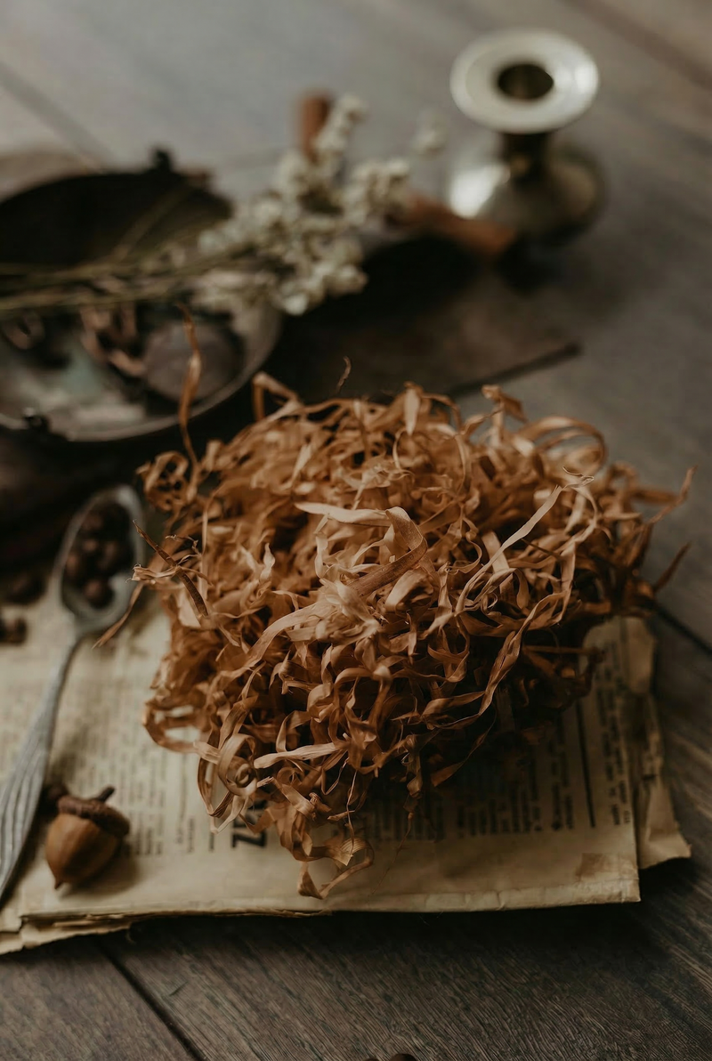 Small bag of wood wool – Photo Pandora