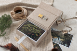 4 x 6 Linen flip photo box