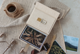 4 x 6 Linen flip photo box