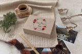 4 x 6 Linen flip photo box
