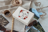 4 x 6 Linen flip photo box