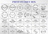 4 x 6 Velvet photo box