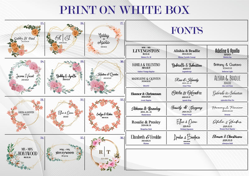 4 x 6 Velvet photo box