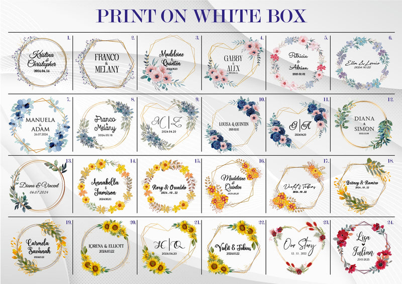 4 x 6 Velvet photo box