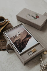6 x 8 Fabric photo box